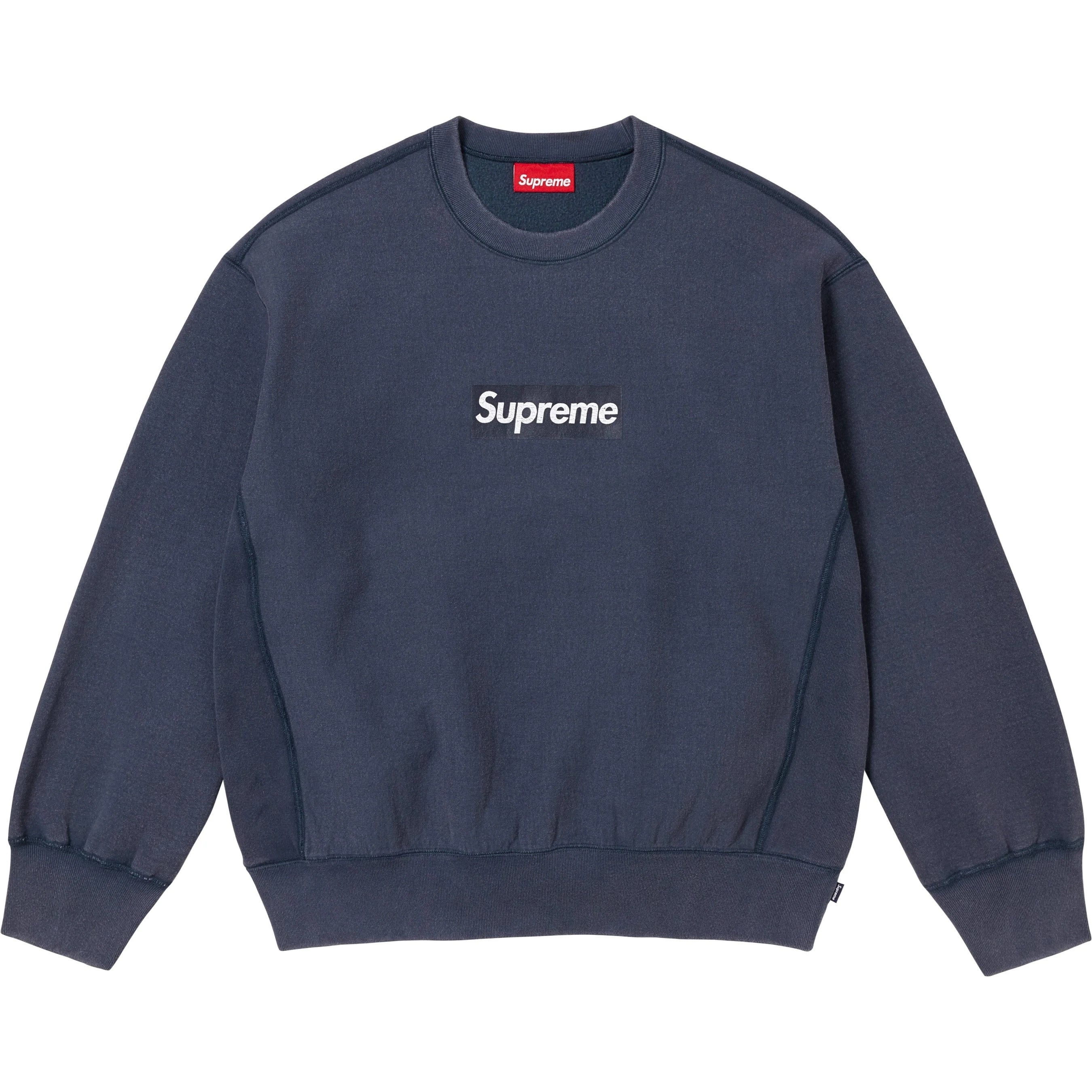 Washed Box Logo Crewneck view 6